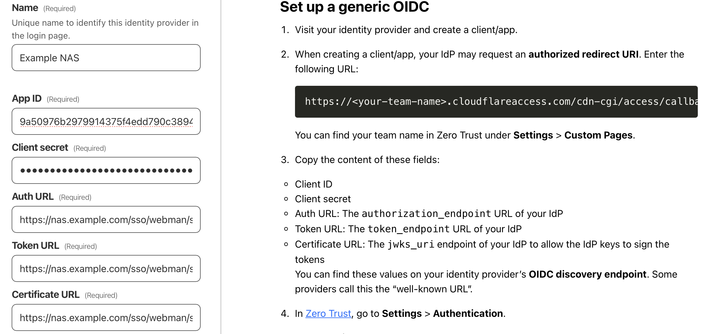 Cloudflare Access OIDC