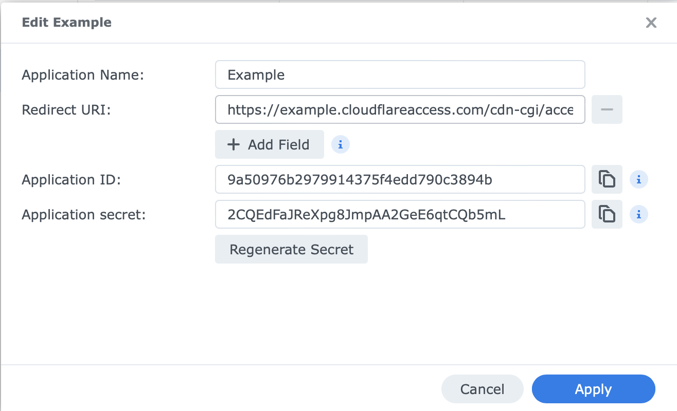 Synology SSO Server Application