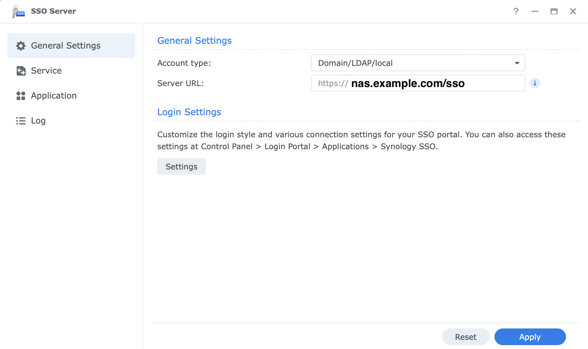 Synology SSO Server